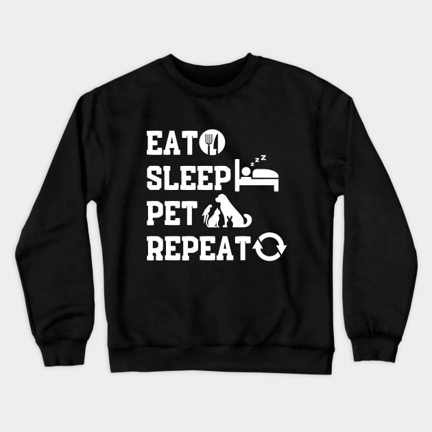 Pet Lovers Crewneck Sweatshirt by NomiCrafts